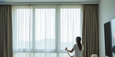 Delicate sheer drape cleaning campsie-nsw Matty Curtain Cleaning