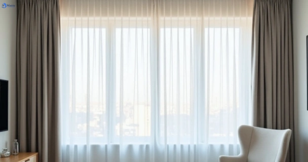 Restored vibrant drapes in campsie-nsw QLD after Matty Curtain Cleaning
